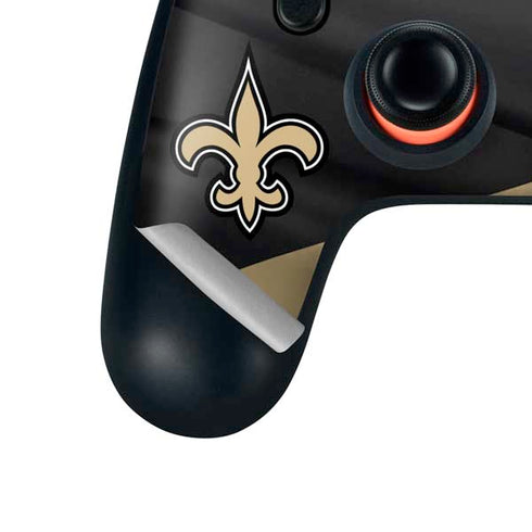 NFL New Orleans Saints Google Stadia Controller Skin